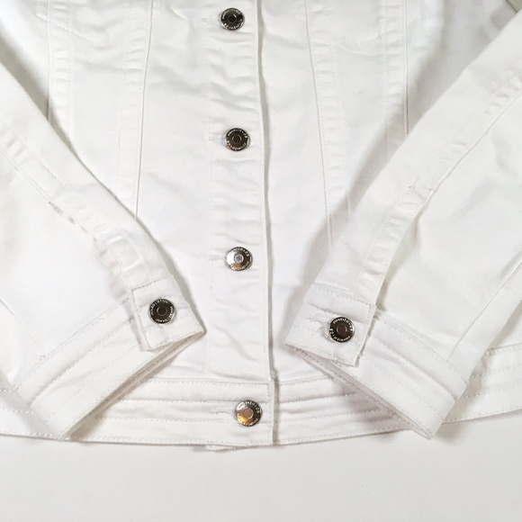 Parasuco White Denim Jean Jacket - Picture 7 of 7